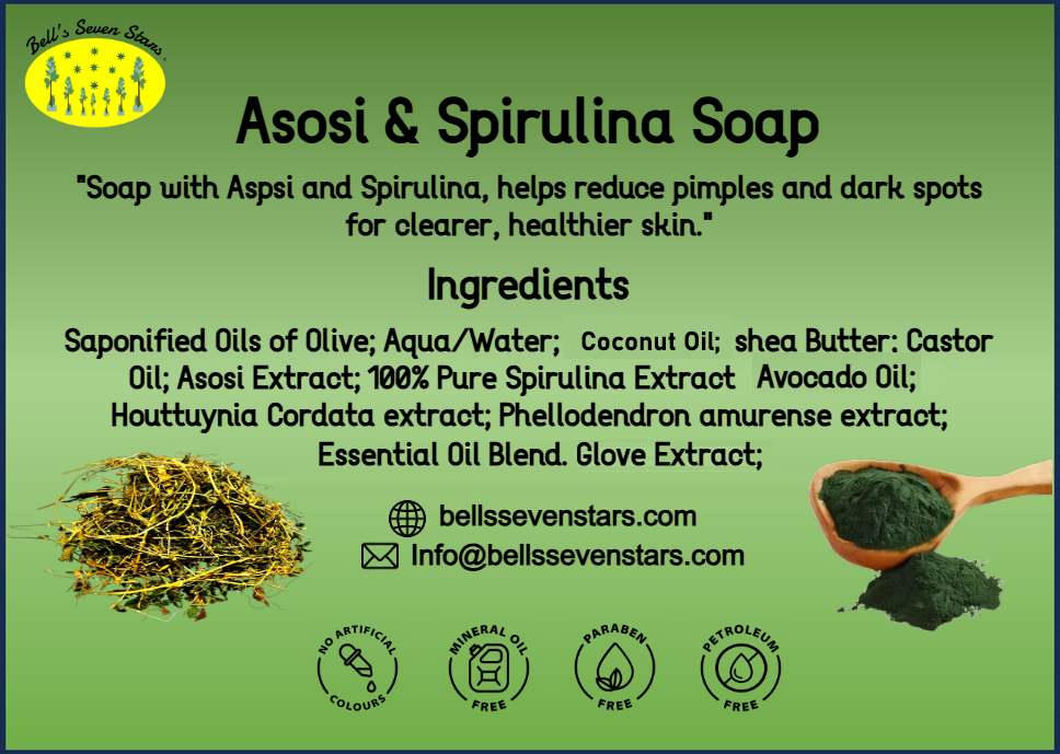 Asosi & Spirulina Soap