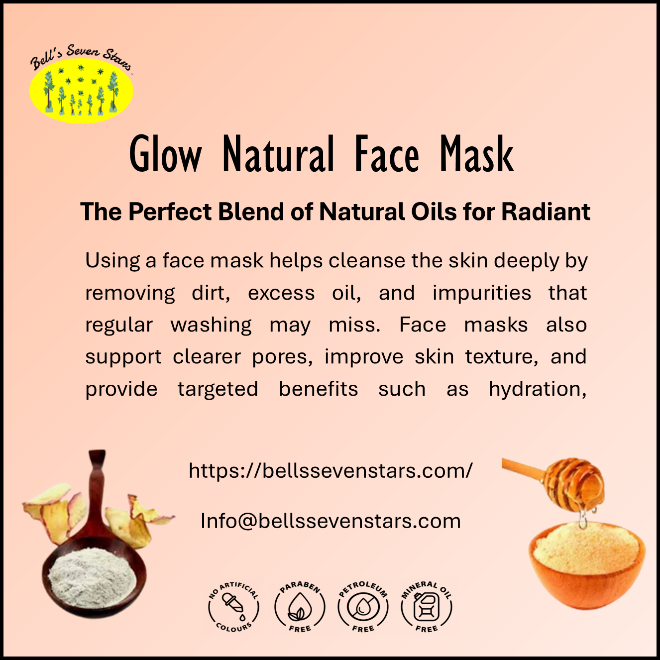 Glow Natural Face Mask