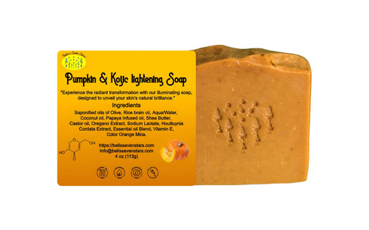 Pumpkin & Kojic lightening Soap