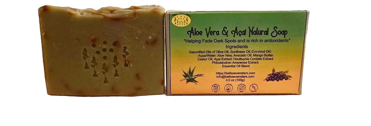 Aloe Vera & Açai Natural Soap