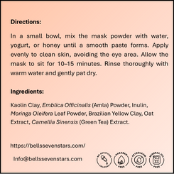 Glow Natural Face Mask