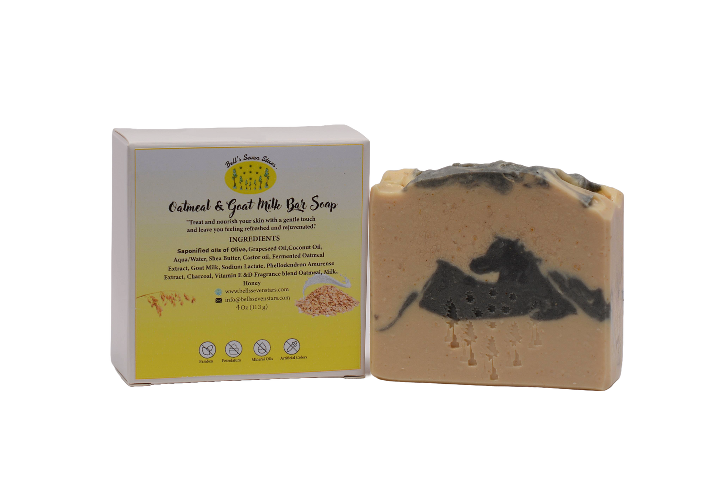 OATMEAL & GOAT MILK BAR SOAP